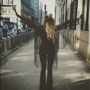 Fringe Kimono